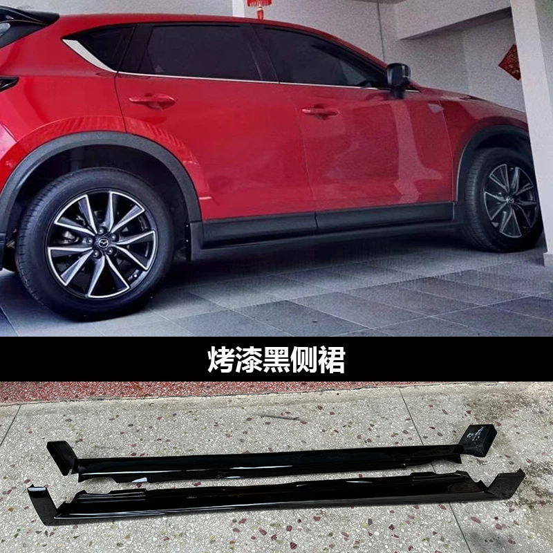 Suitable for 22-25 New Mazda CX5 Small Body Kit Modified Front Side Skirts Pilot Light Rear Lip Spoiler Tail Pipe view 3