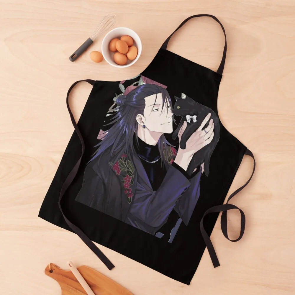 

Geto And a cat Apron kitchen item Kitchens Accessories Apron