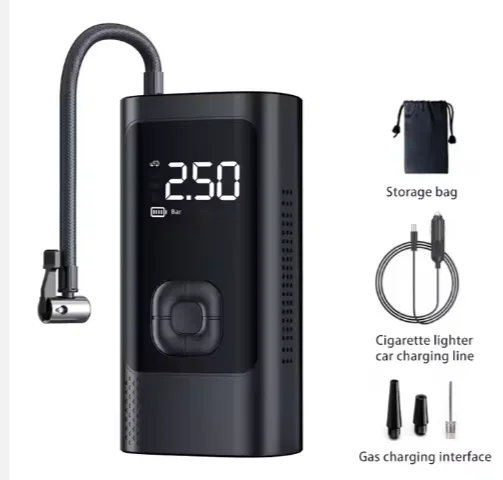 150psi Portable Balloon Pump Car Air Compressor Tire Inflator Pump Electric Ball Tyre Pump