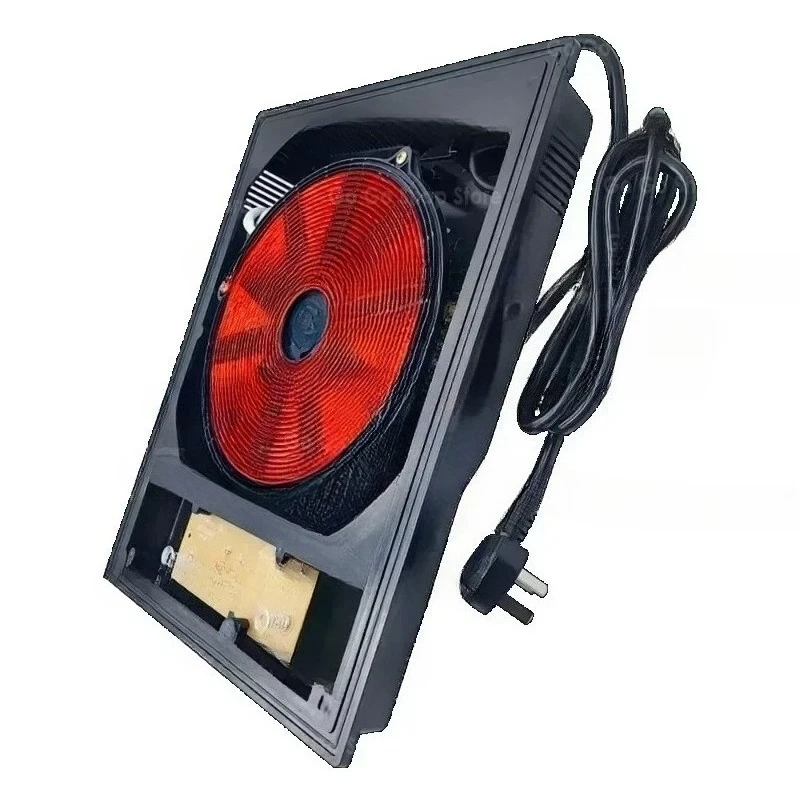 

Built-in invisible hidden induction cooker embedded in smart household stove under platform hot pot rock slab dining table