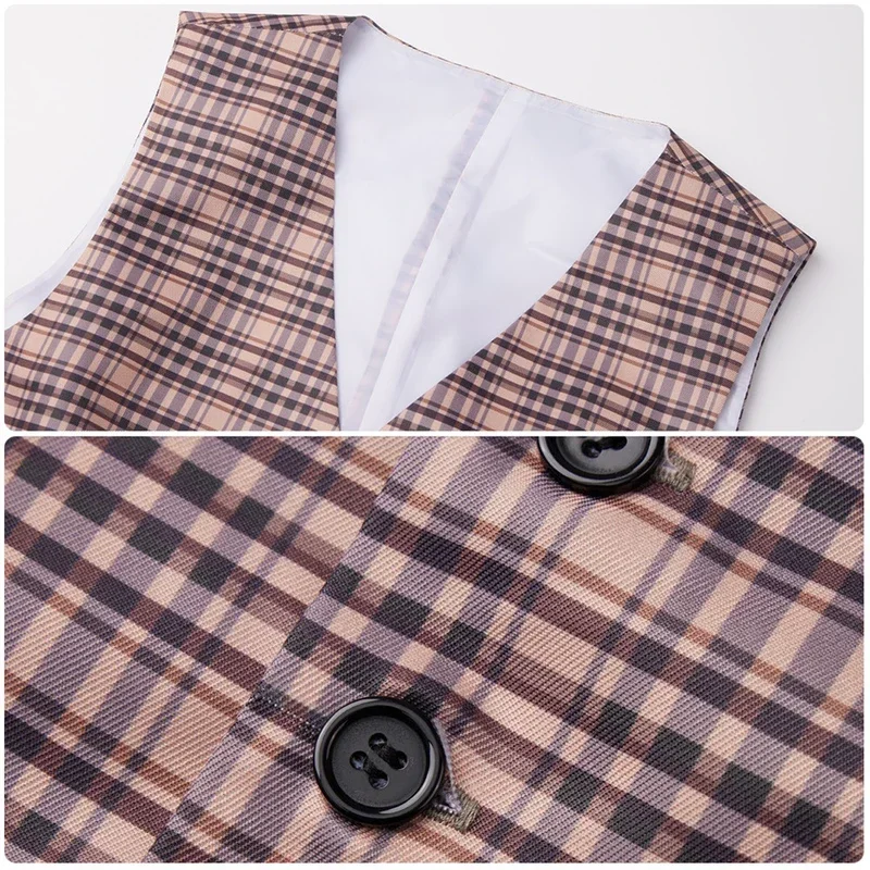 Film Roald Dahl's Matilda the Musical Mr. Wormwood Cosplay Outfit Carnevale di Halloween Costumi natalizi Abito uniforme con cravatta M