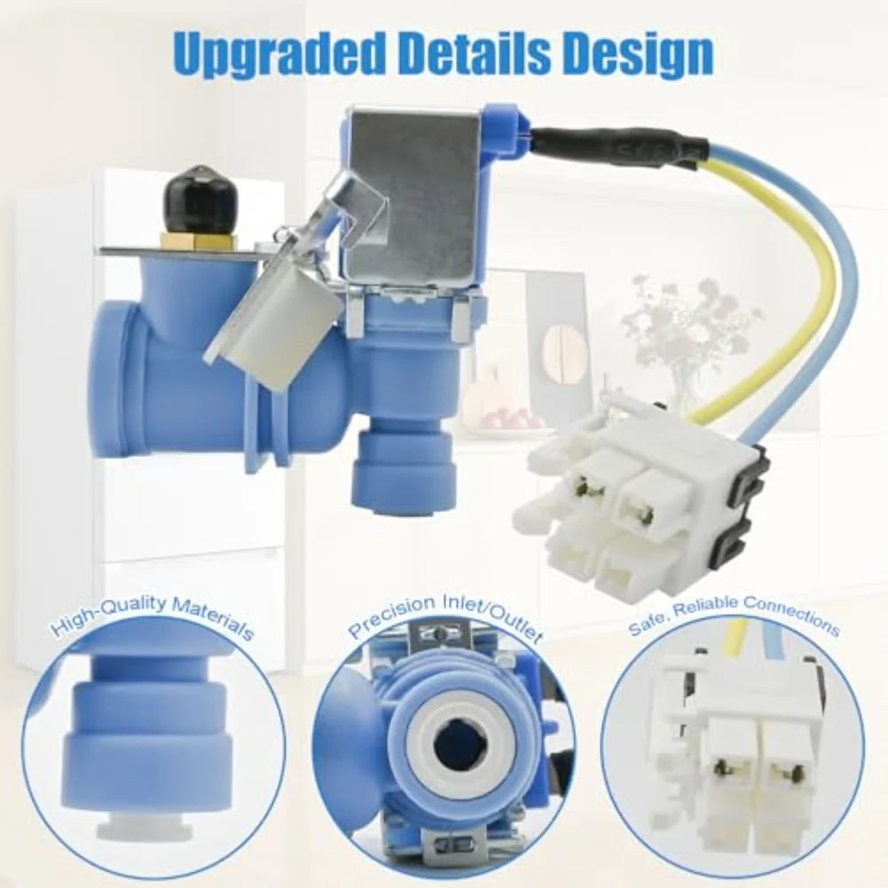 Ice Maker Repair Fridge Inlet Valve For Ice Maker Repair Easy Installation 12-hour Support Restores Ice Maker Function