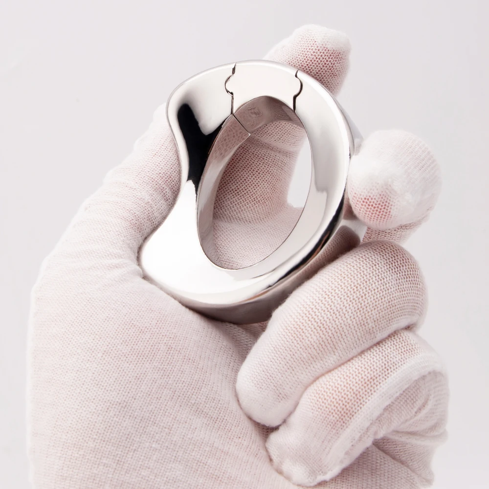 New Shell Stainless Steel Ball Stretcher Penis Lock Ring Heavy Duty Weight Male Metal Scrotum Pendant Bondage BDSM Adult Sex Toy