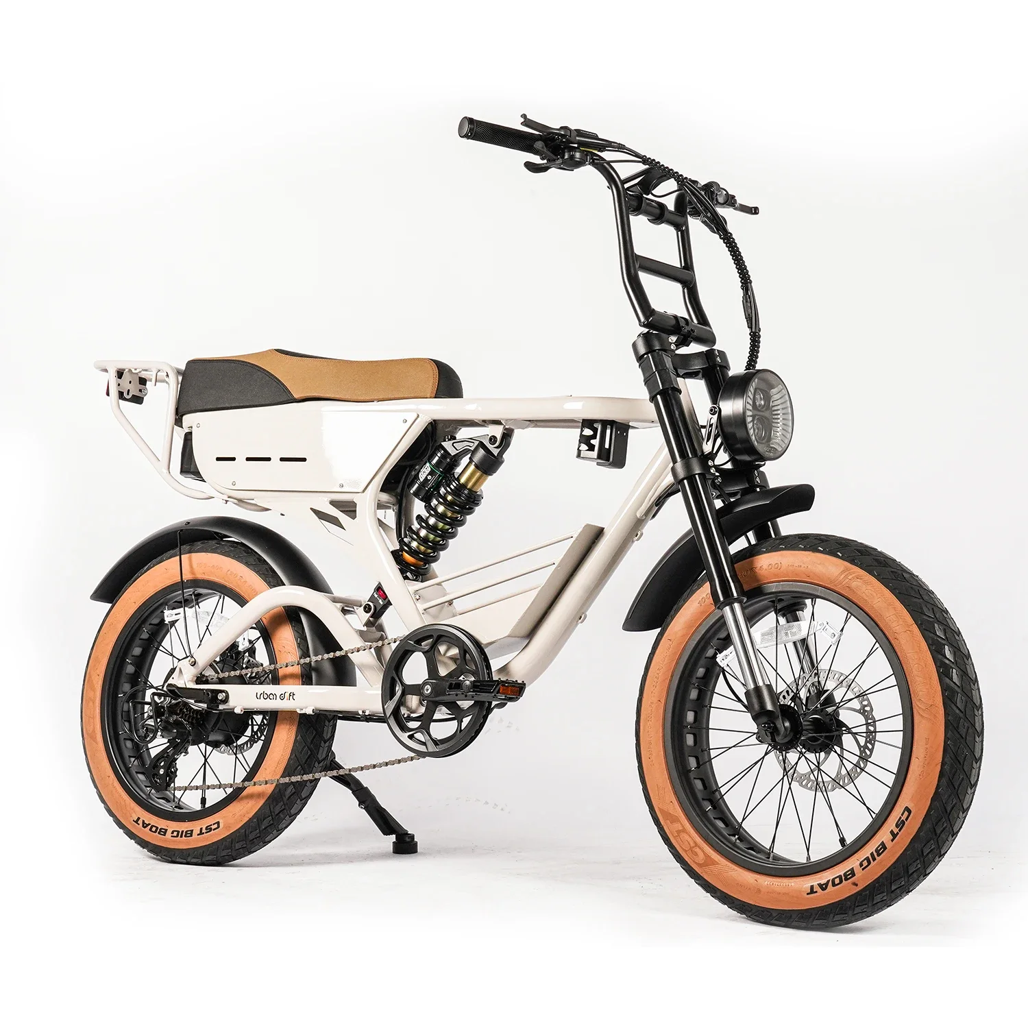 

2024 cheap Full suspension mountain Fatbike Customizable 1000w Fat Tire E-bike hybrid ebike 20inch electric dirt bike adult