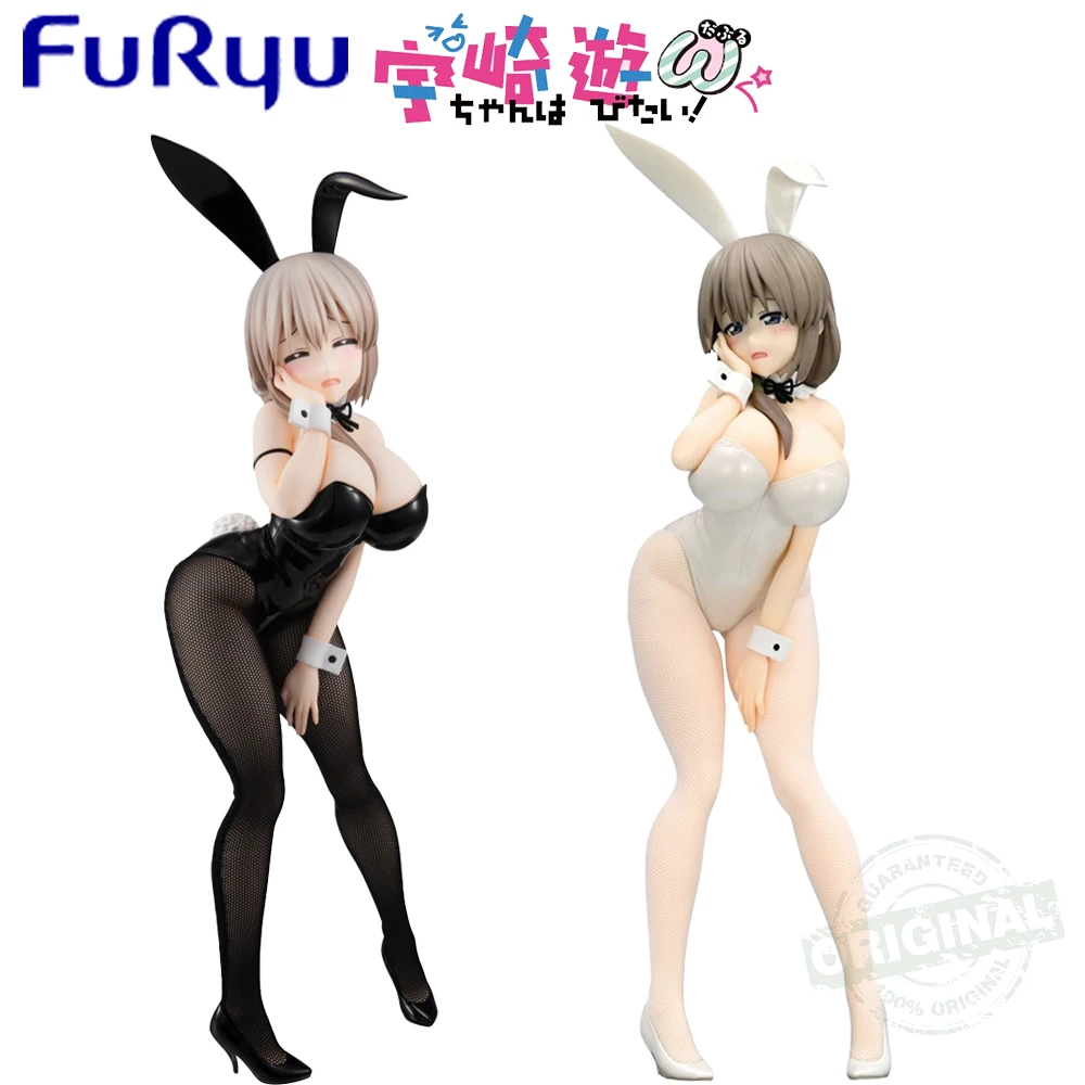 

В наличии Оригинальные фигурки кроликов Furyu Uzaki-Chan Wa Asobitai! Узаки Цуки Каваи Аниме Фигурки Модель Игрушки Подарки