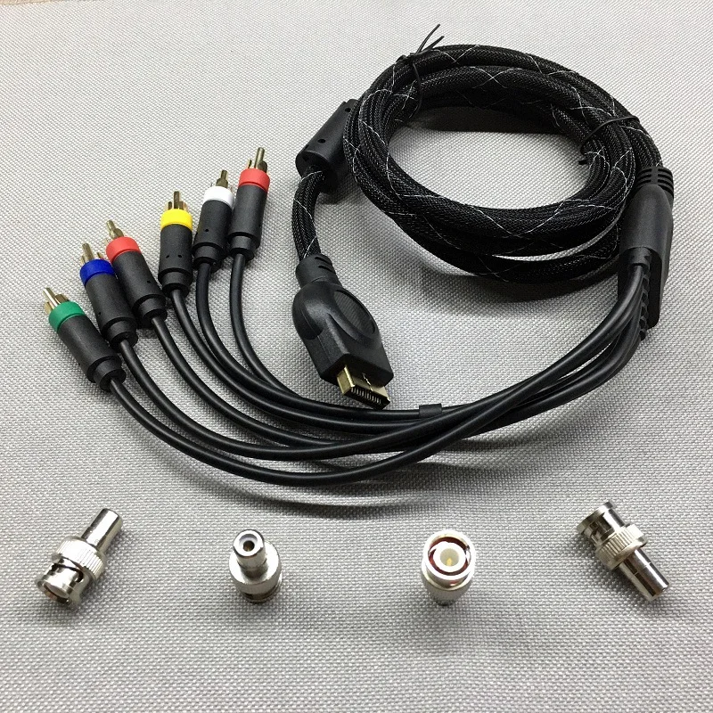 Rgbs sync audio video kabel für ps2 für ps3 spielkonsole bnc stecker verfügbar 1,8 m nicht komponenten kabel