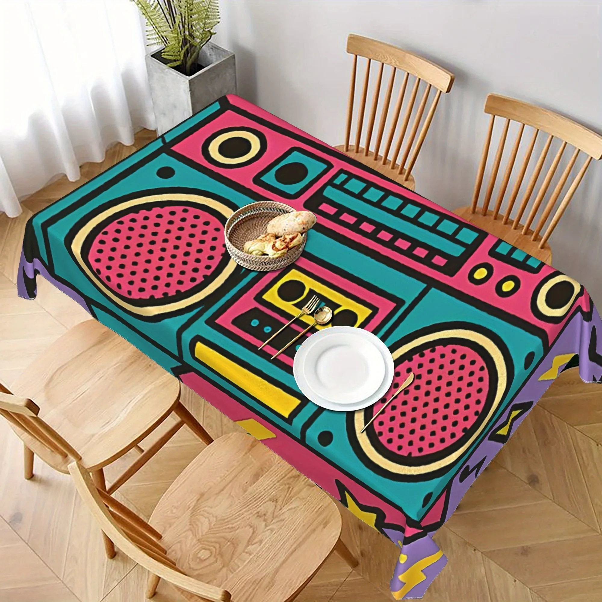 Una manta de mesa vintage con  - Audio Music News reseña y precio