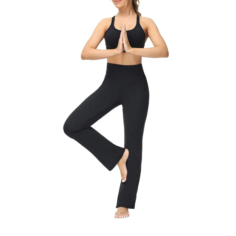 Pantalon droit Slim taille régulière pour femmes, confortable, amincissant, solide, noir, respirant, pour le bureau, 2025