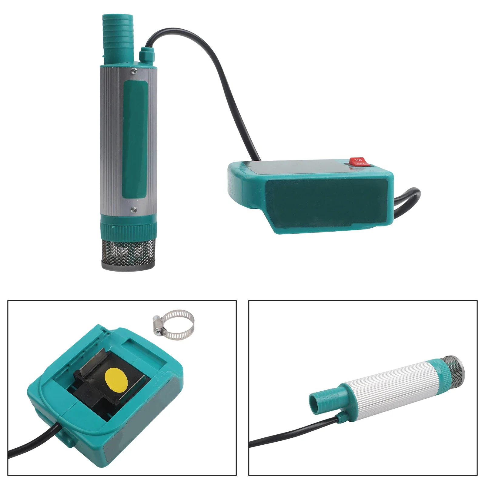 Electric Pump For Oil 24V Water Pump Robust Performance Electric Water Pump For Agriculture Water Pump Light Green
