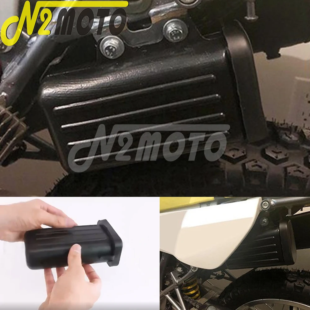 For Suzuki DR 50 250 DR50 DR250 Djebel TW200 TW225 Motorcycle Trail Tool Box Holder Bottle Storage Container Off-Road Motocross