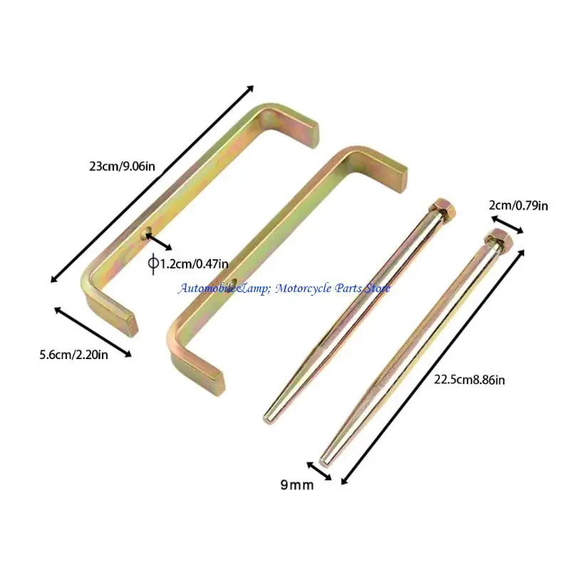 H7BD 4pcs Car Engine Cylinder Head Bracket Set with Easy Installation & Removal Features Repair Stand for DIY Enthusiasts