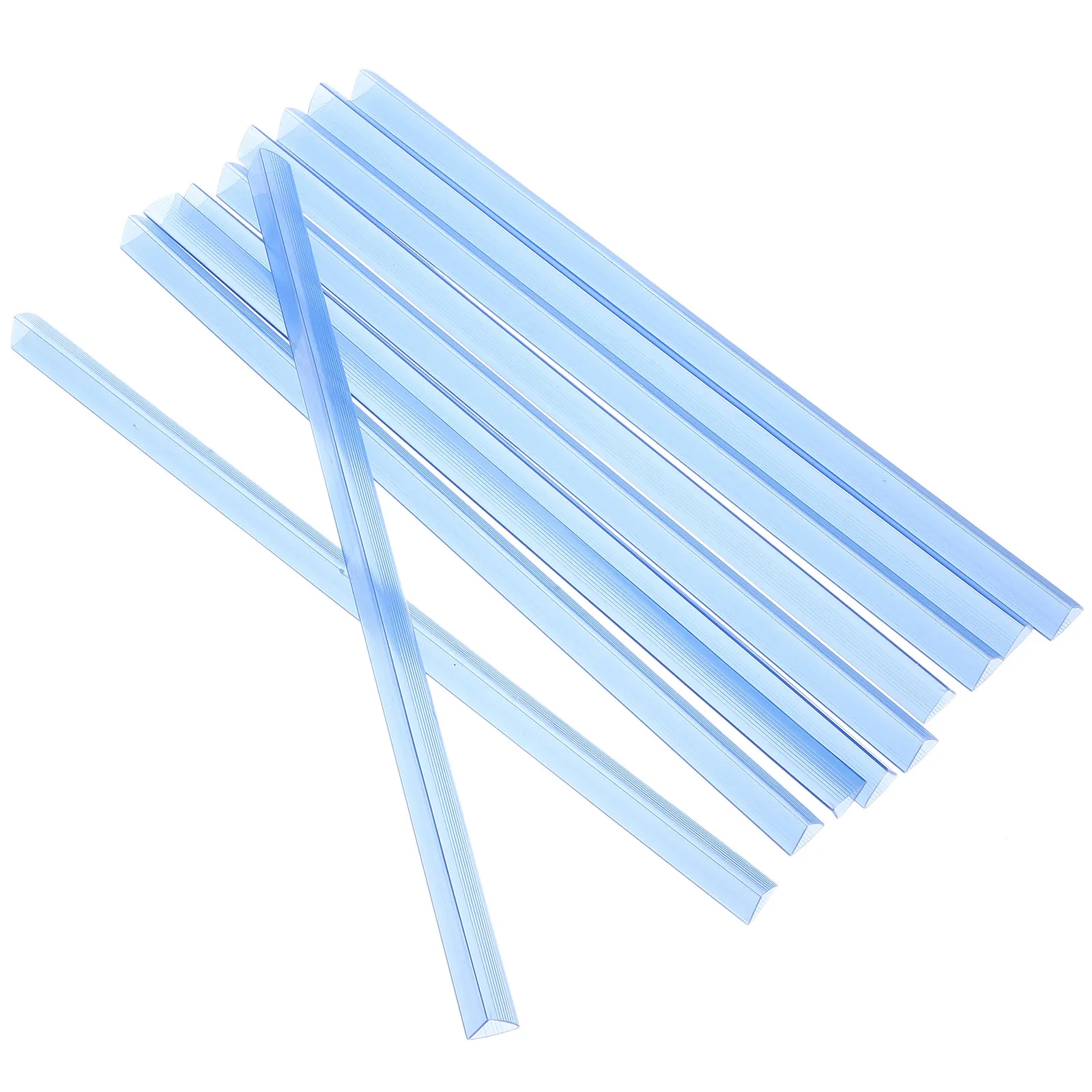 

20Pcs Slide Binders Replacement Kits Plastic Binding Bars for Document Organizer Strong Hold Colorful Pull Rod Clips A4 Loose