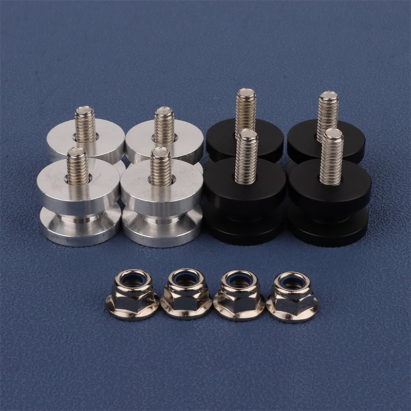 

4Pcs Motorcycle Top Case & Side Case Mounting Kit – Complete Bracket Set with Base Plate for Secure Luggage Installation