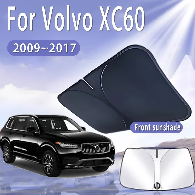 

Foldable Car Sun Visor For Volvo XC60 2009~2017 2016 Front Windshield Sunshade Heat Insulation Summer Cooling Auto Accessories