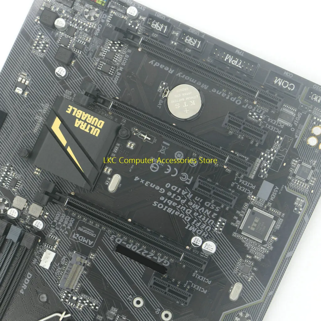 Imagem -04 - Gigabyte-desktop Motherboard Ga-z270p-d3 Ddr4 Lga1151 Ddr4 64gb Usb 3.1 Hdmi Z270 Suporte 7ª Geração 100 Testado