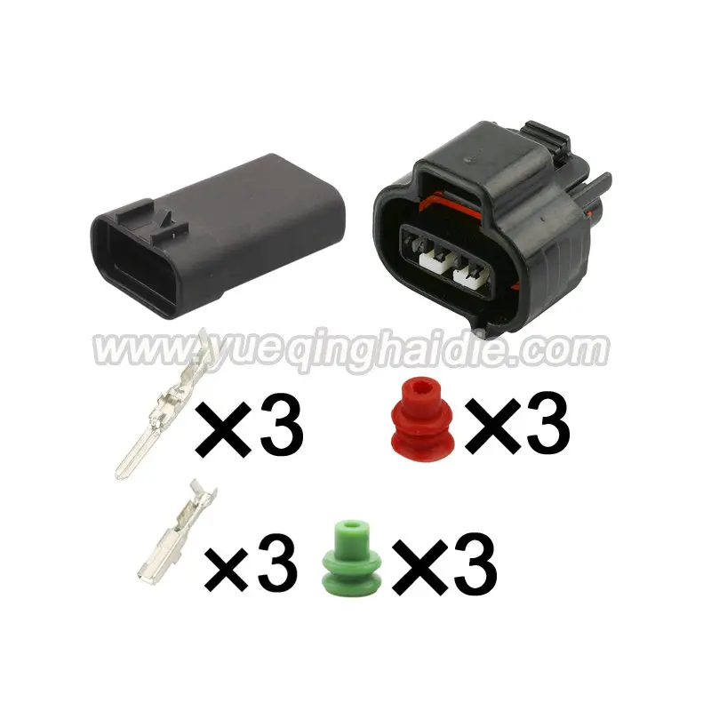 3 Pin 6248-5316 Female Male Electrica Automotic  Socket Wiring Harness  Connector Terminals Dummy Seals Socket  Plug