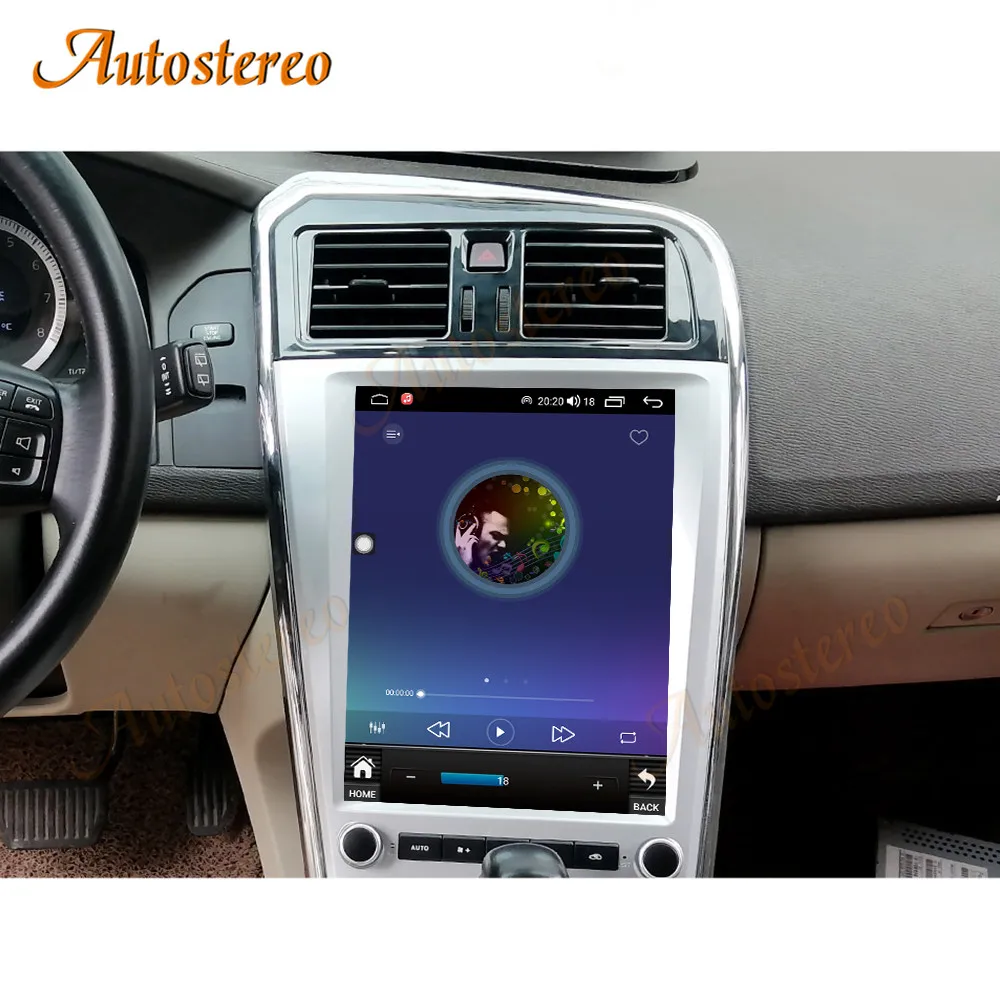 12.1 بوصة أندرويد 13 السيارات الوسائط المتعددة راديو السيارة رئيس وحدة لفولفو XC60 2009-2017 مع نظام تحديد المواقع والملاحة لاعب السيارات