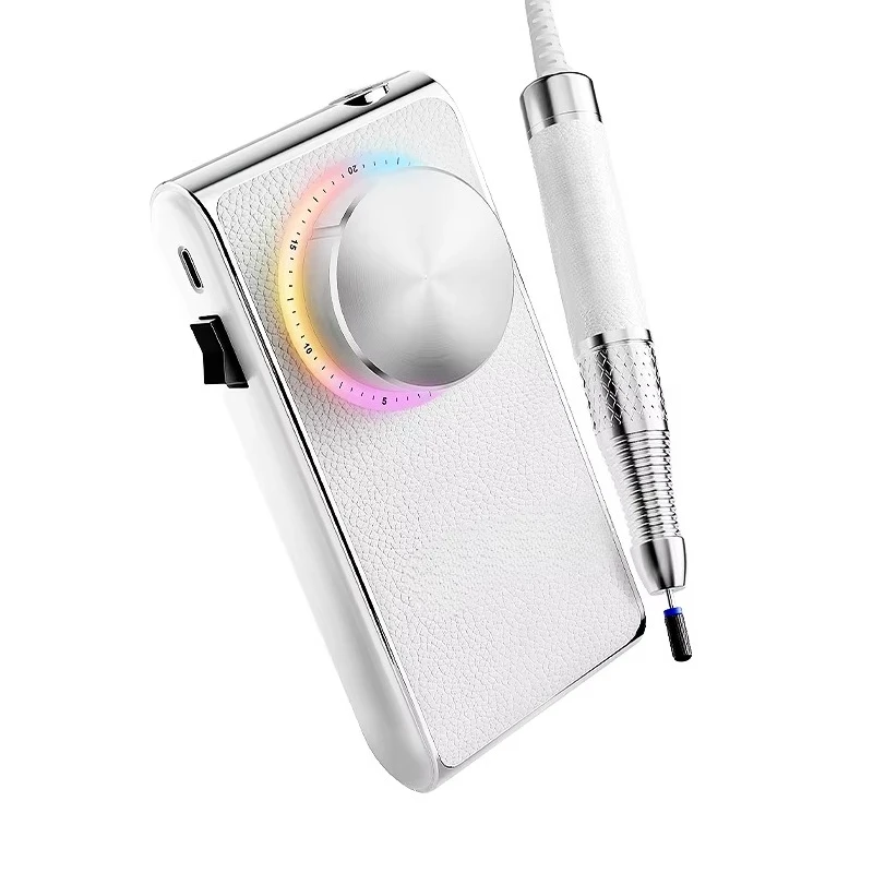 Hollow Cup Electric Nail Care System – Combines Polishing & Removal Functions