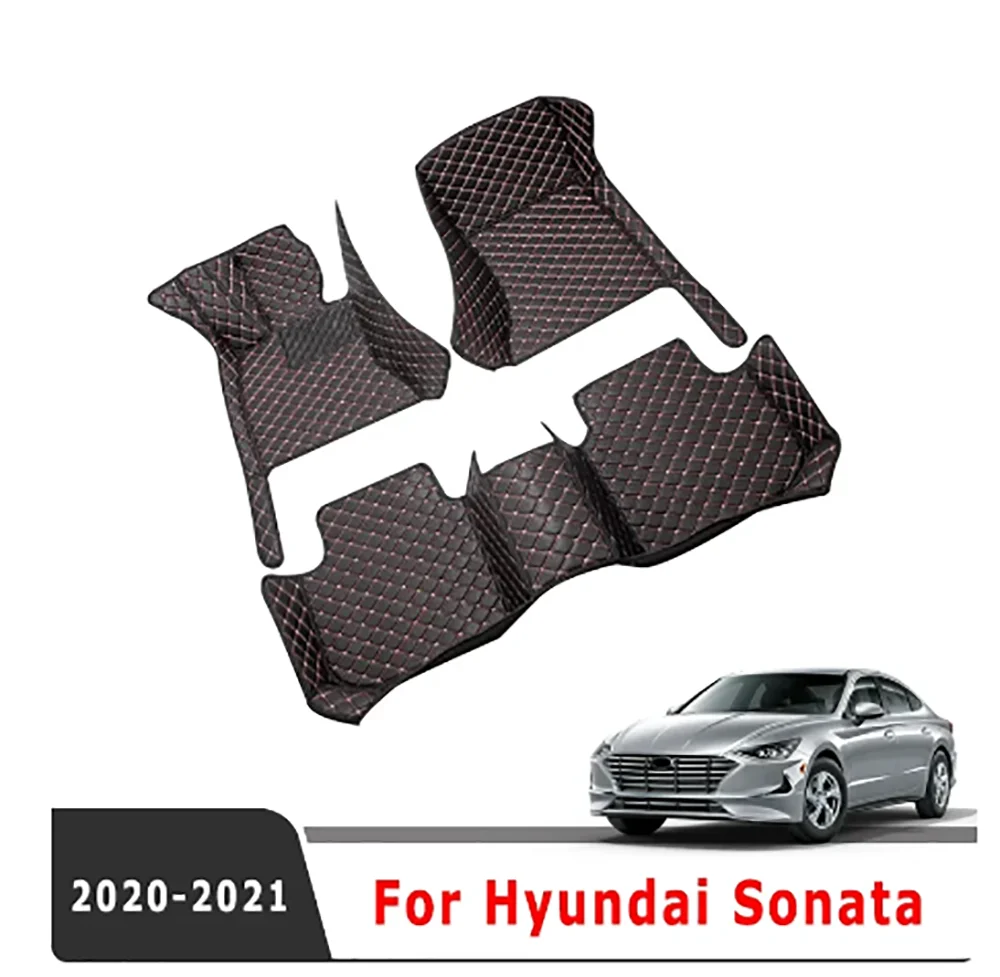 

Для Hyundai Sonata 2024 2023 2022 2021 2020 внутренние ковры автоаксессуары водонепроницаемый чехол автомобильные детали автомобильные коврики