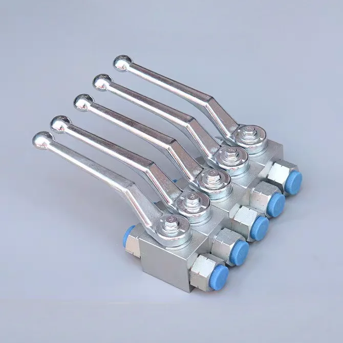 Carbon Steel 7000 psi High Pressure Ball Valve Bidirectional Hydraulic Ball Valve