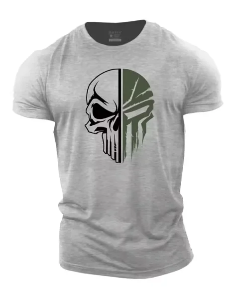 ginasio-de-manga-curta-roupas-esportivas-masculinas-camiseta-halloween-impressao-militar-cranio-gota-extra-grande