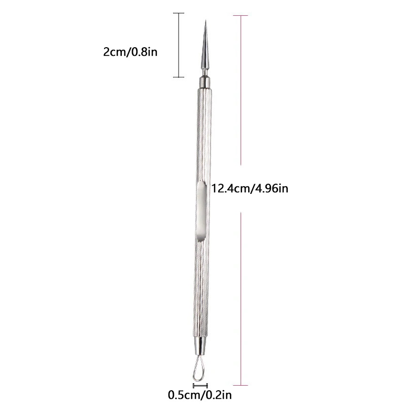 1 szt. zaskórnika zaskórnik trądzik pryszcz środek do usuwania skaz igły ze stali nierdzewnej usuń narzędzia pielęgnacja skóry twarzy środek do oczyszczania porów
