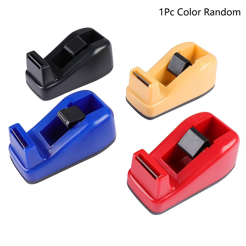 Tape Dispenser Large Stationery Adhesive Tape Cutter Sealing Tape Table Base Dispenser Office Supplies Packaging Tapes Dispenser