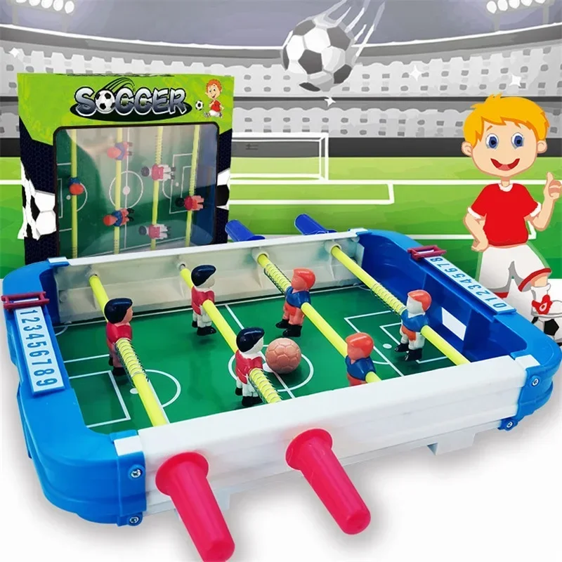 

Table Football Machine Desk Soccer Toys Outdoor Camping Hiking Entertainment Tools Mini Table Game Gifts for Kids Children