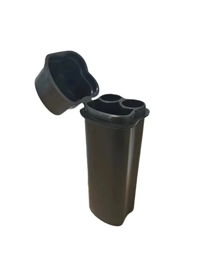 Flip-Top Cigarette Case with Lighter Slot – Compact Smoking Accessory Kit