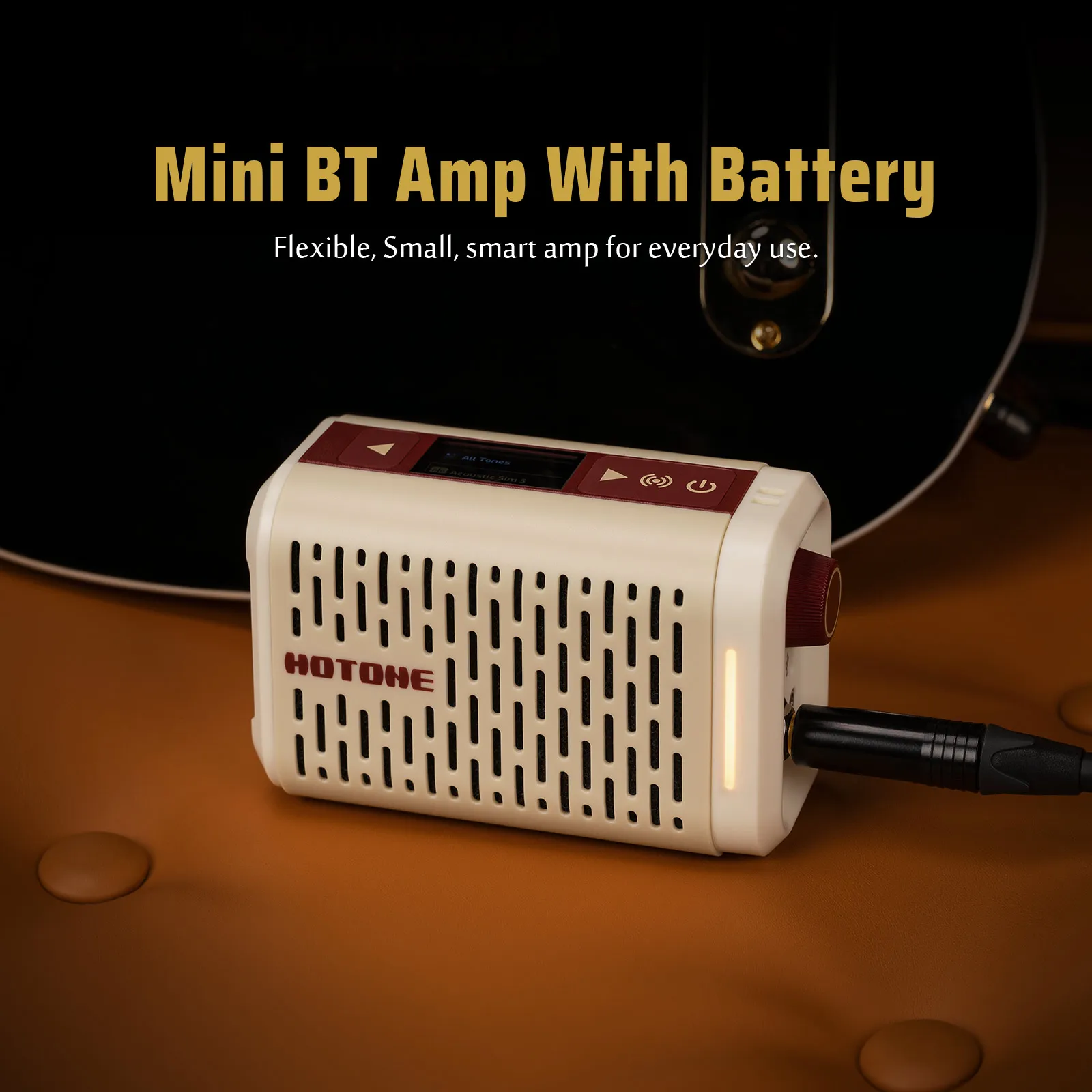 Hotone Pulze Mini AP-5 النمذجة مكبر للصوت BT المتكلم الغيتار باس خزائن الأشعة تحت الحمراء مع تطبيق جوال FX متعدد الإصدار العالمي #2