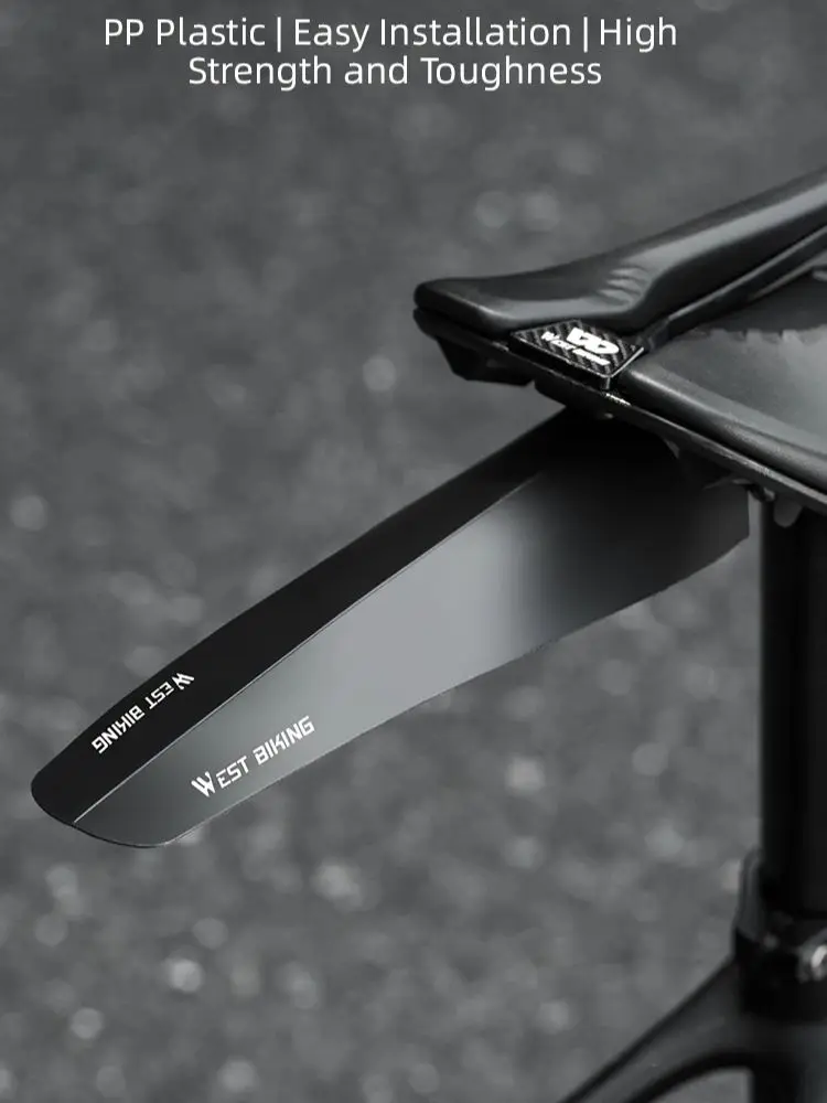 AliExpress West Biking WEST BIKING MTB Bicycle Fender 2pcs Front Rear Mudguard Quick Removal Dustproof Cycling Mudguard Splash Guard Bike Accessories