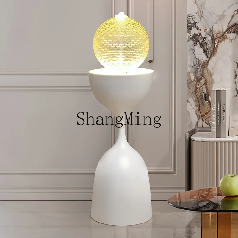 

CL light luxury living room running water fountain ornament floor transfer ball high-end decoration housewarming new home