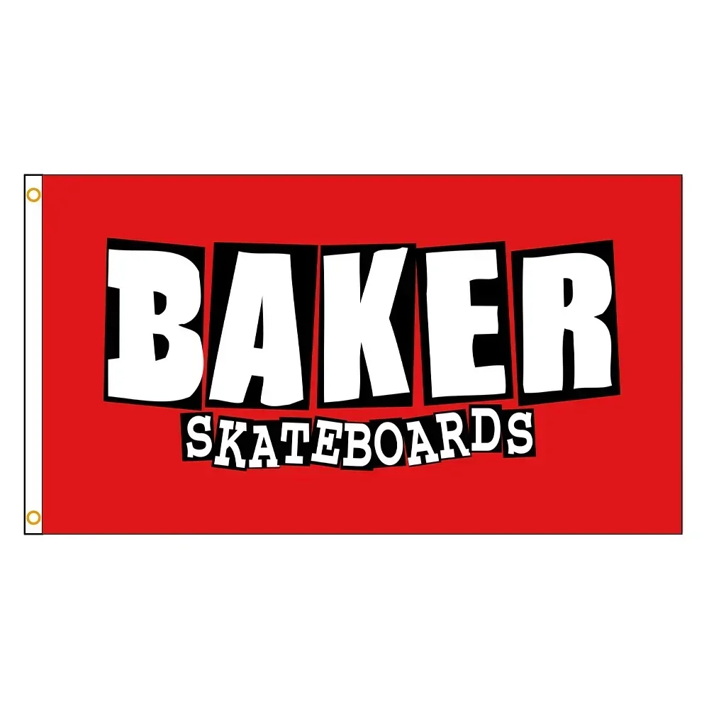 90x150 سنتيمتر الخبازين ألواح التزلج العلم البوليستر المطبوعة راية للديكور #3