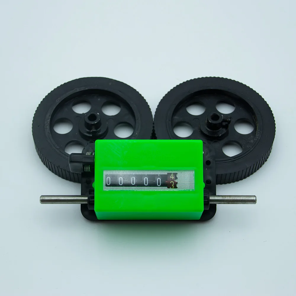 JM316 Meter Counter Roller Counter Skip Sign Flexible and High Accuracy Mechanical Length Meter Code Meter