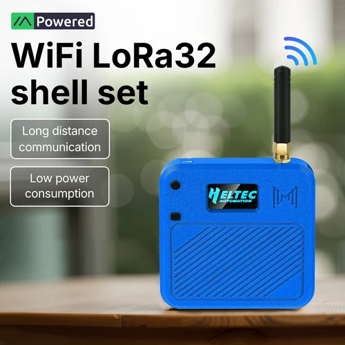 Meshtastic Heltec V3 ESP32 LoRa 32 Dev-Board Kit Estuche Rojo Azul Verde (solo estuche: otros artículos no incluidos)