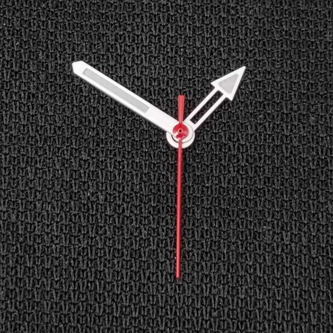 NH35 ساعة الأيدي مؤشر أبيض أحمر اليد الثانية الأخضر مضيئة إبرة ساعة استبدال أجزاء لحركات NH35 / NH36 / 4R / 7S