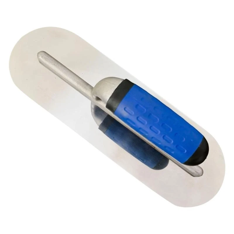 

652F Rust Resistant Rounded Corner Mud Trowel With Ergonomic Handle Perfect For Wall Plastering And Tile Installation