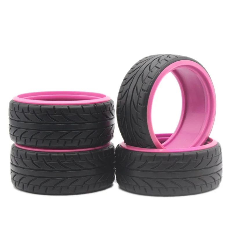 لسيارة SAKURA HSP 94123 1/10 نموذج محاكاة، مع طبقة مزدوجة من الإطارات العائمة مع بطانة مقاومة للصدمات