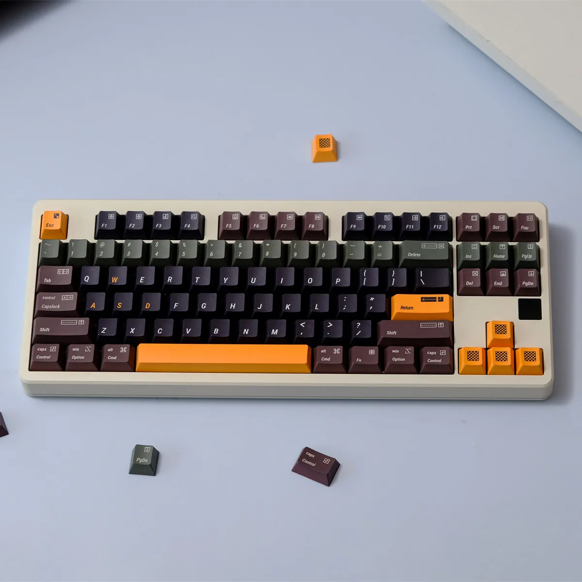 151 Keys/Set Resonance R2 Keycaps PBT Keycaps Cherry Profile Dye-Subb Lightproof Keycaps For Mechanical Keyboards