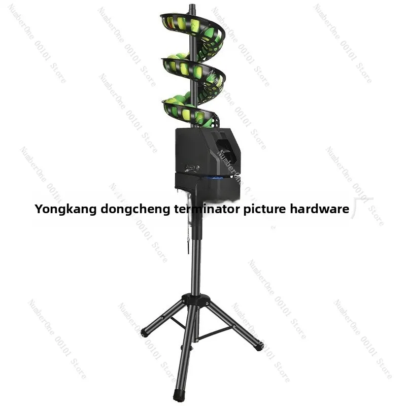 

Tennis Ball Throwing Machine, Single Person with Catch Net Practice, Self Serve Machine for Training Equipment