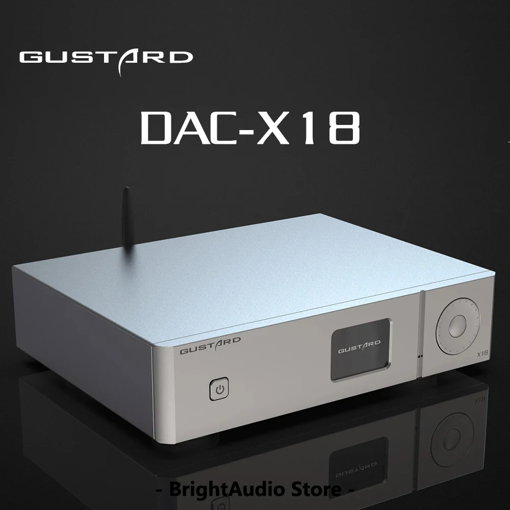 GUSTARD X18 MQA DAC with ES9038 PRO chip XU216 Processor Bluetooth 5.0 HiFi Audio Decoder PCM768 DSD512 LDAC HD quloos