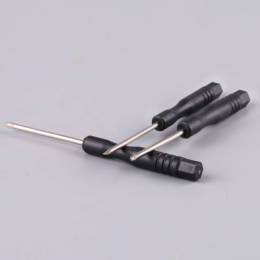 10 pz portatile piccolo mini cacciavite a taglio croce strumento di riparazione del telefono strumento di riparazione 2mm cacciavite per smontaggio in acciaio