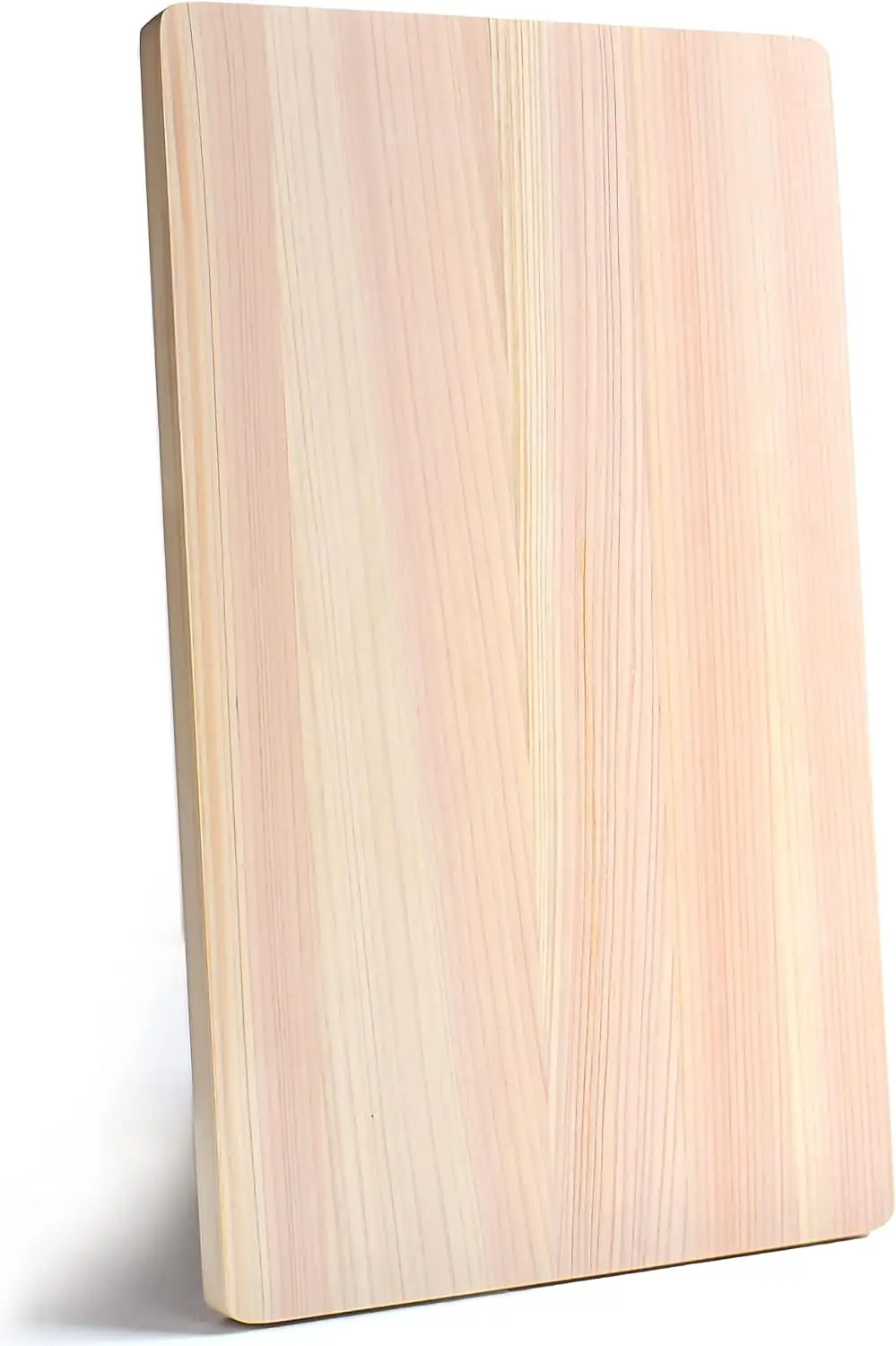 

Japanese Hinoki Cutting Board for Kitchen with Knife-Friendly Surface and Natural Water Resistance, Large 16.53x9.44x0.59 Inch
