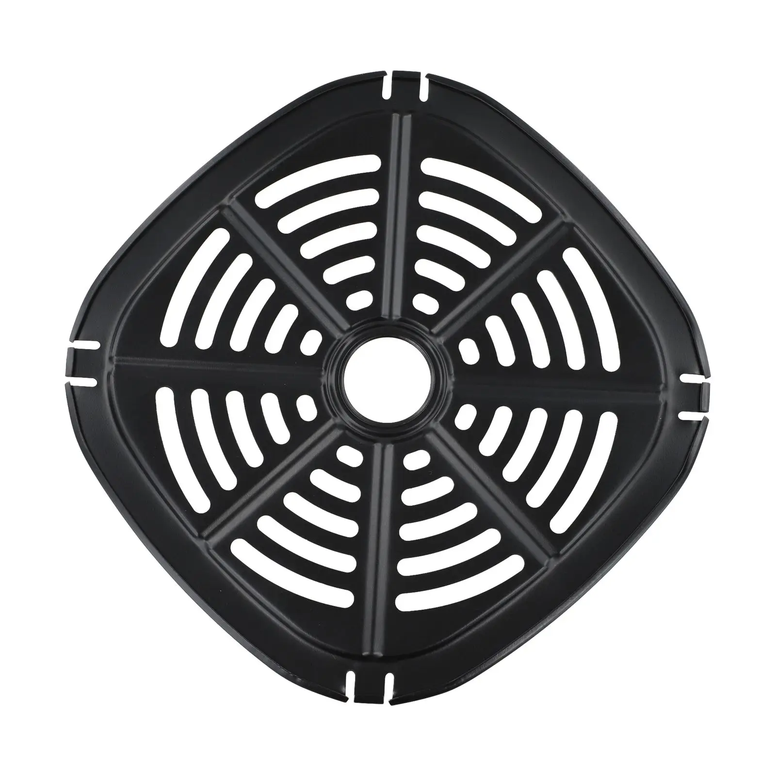 صينية مقلاة هوائية، مقسم، شواية، رف، قلي/صينية بخار، صينية بديلة لمقالي هوائية 17.5*17.5 سم و21*21 سم