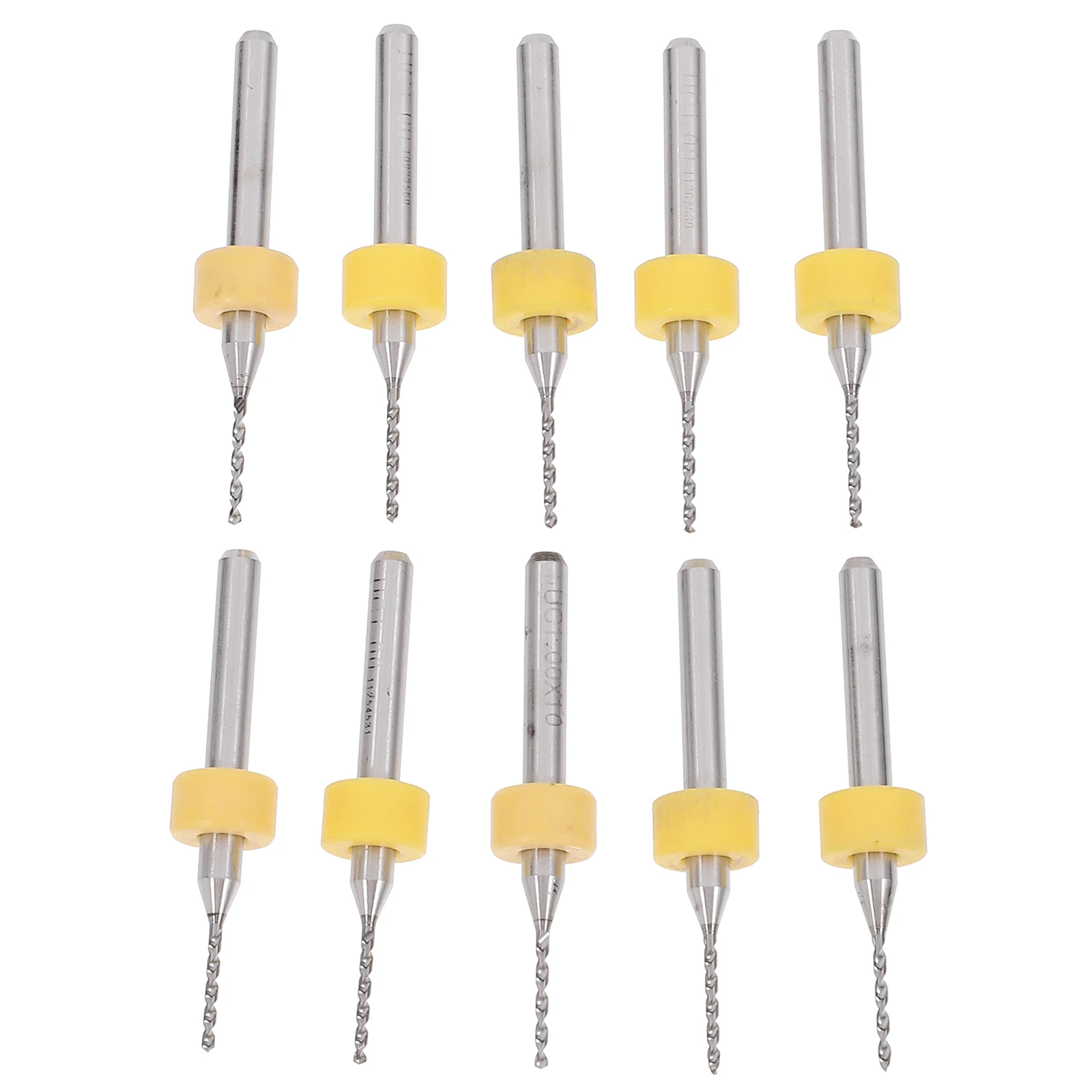 

10 Pcs Engraving Bit Home Building Drill Bits Woodworking Tools Hard Tough Material 1.0mm PCB