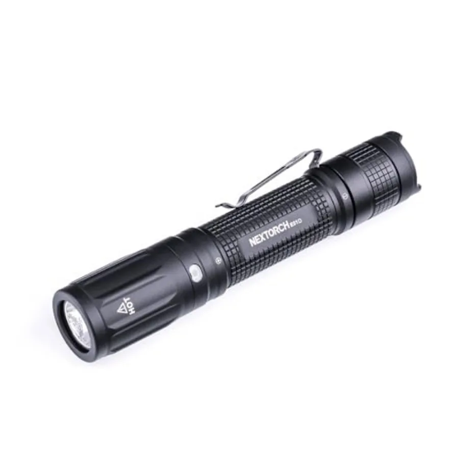 

E51D Rechargeable Flashlight High Lumen, 2100 Lumen Tactical Flashlight with 3 Mode and Strobe for Outdoor Hiking, Daily Overha