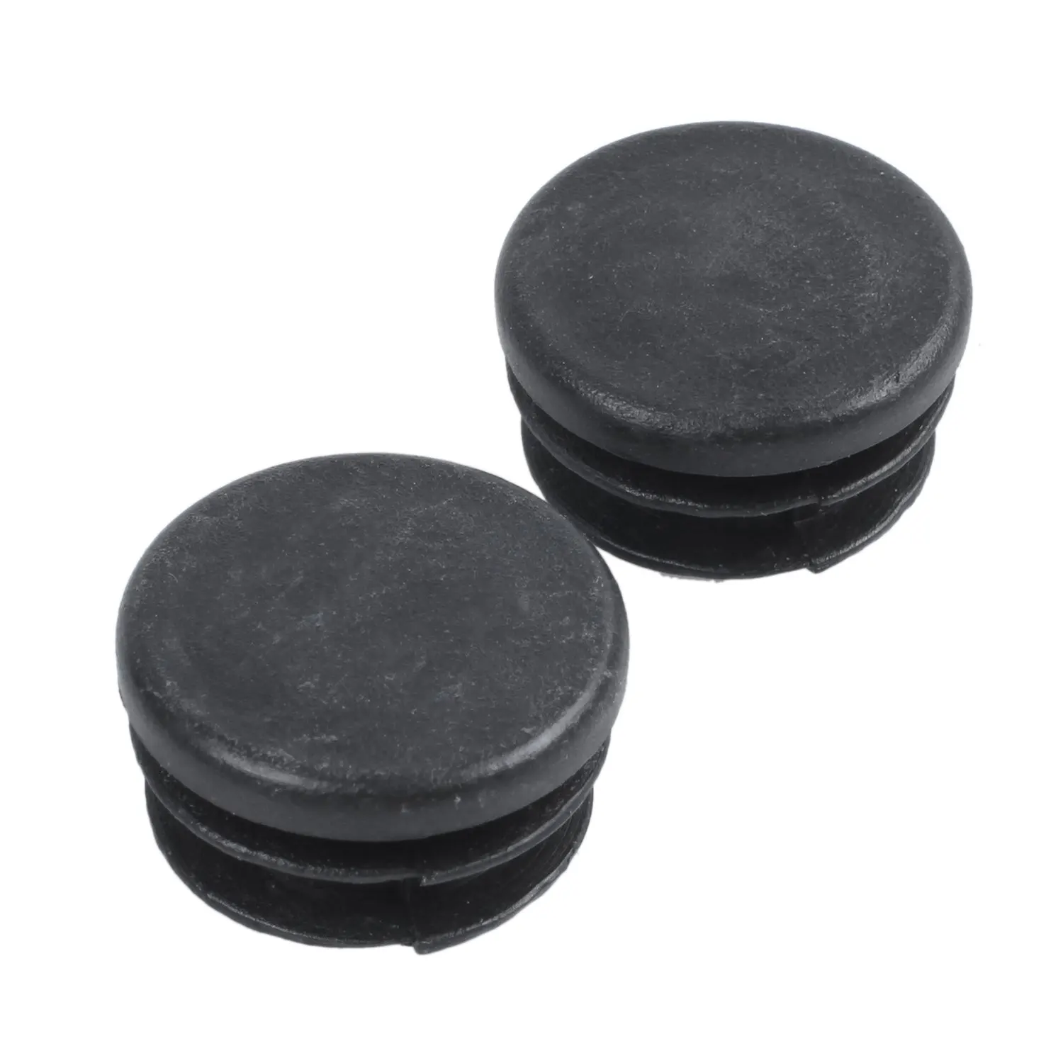

A11I Plastic Round Cap Chair Table Legs Ribbed Tube Insert 22mm Dia 50 Pcs