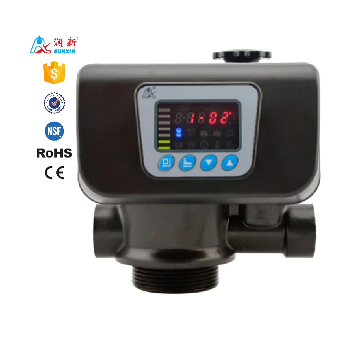 Runxin Ceramic Disk Automatic Water Filter Valve 1'' F67B1 Time Type with General Temperature