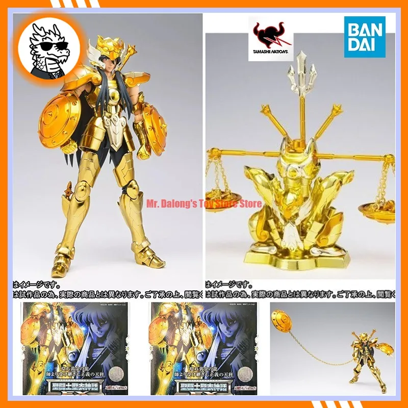 

Оригинальные фигурки BANDAI SAINT CLOTH MYTH Gold Ex Libra Shiryu в наличии, аниме-модели, игрушки