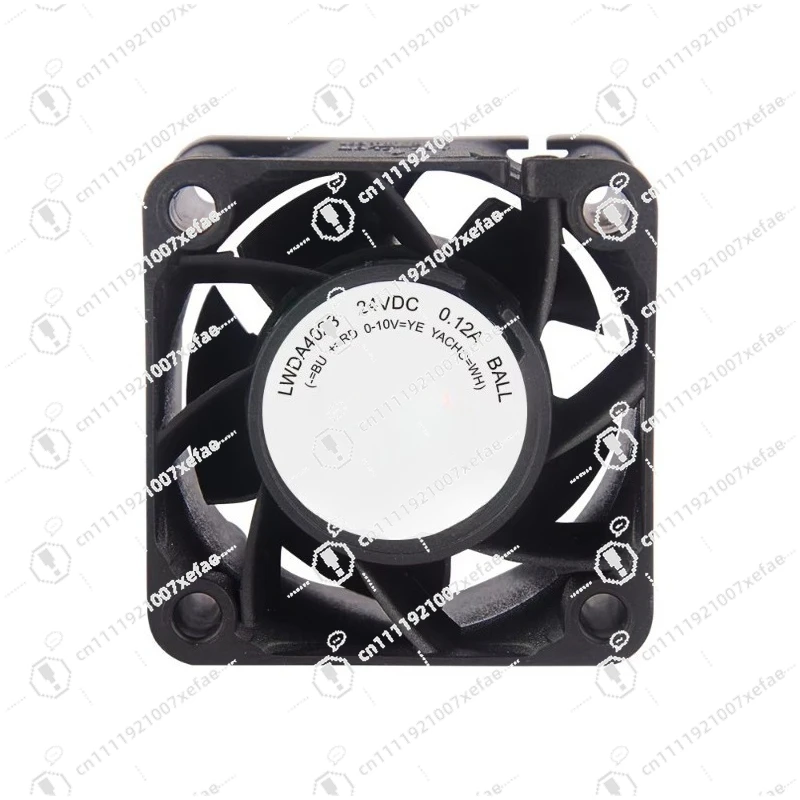 5V/12V/24V 3000-14000RPM Ball Bearing Pipe Axial Flow CPU Cooling Fan PWM Speed Regulation Electric Stainless Steel